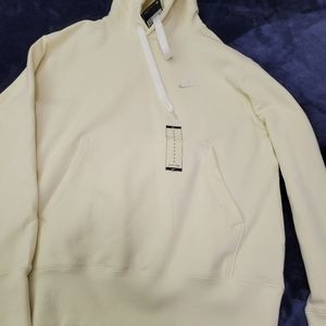 White Nike hoodie